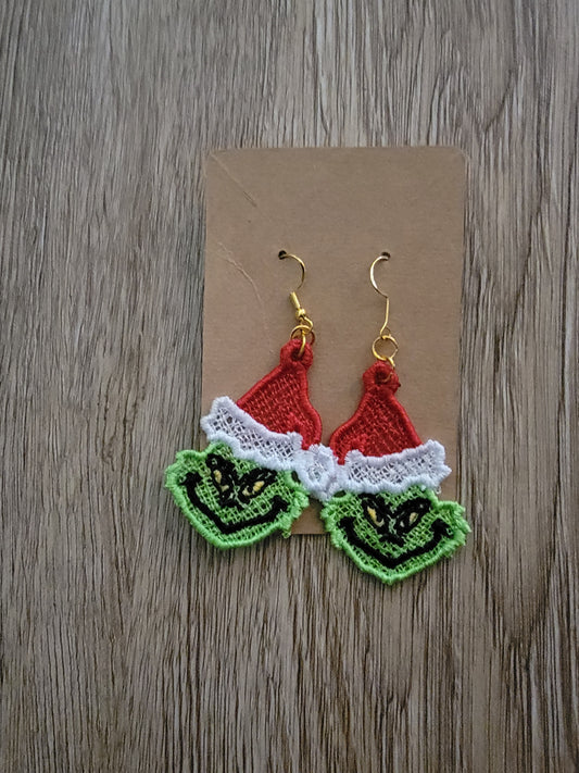 Grinch Earrings