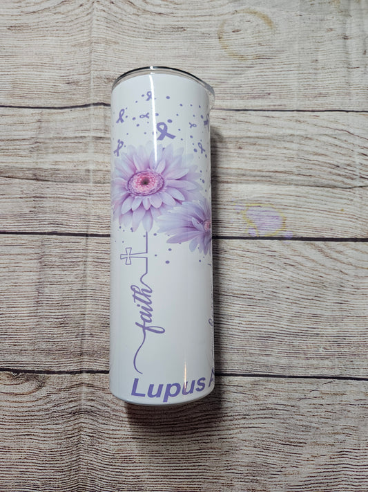 Lupus Awareness Tumbler