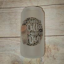 All I Need is my Coffee and my Dog Glass Mason Jar Drinkware